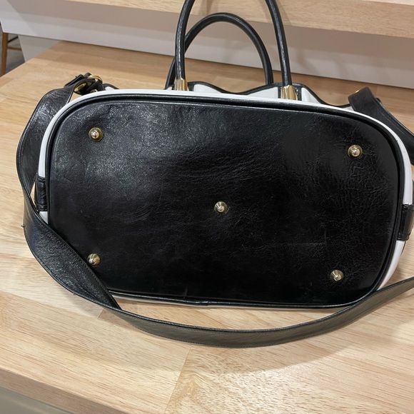 Marino Orlandi Black and White Tote Bag - Picture 7 of 9